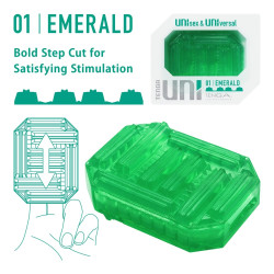 Tenga Gaine de masturbation Uni 01 Emerald